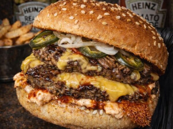 Hot burger