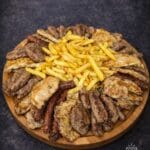 Mala daska mešanog mesa