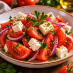Paradajz salata sa fetaom